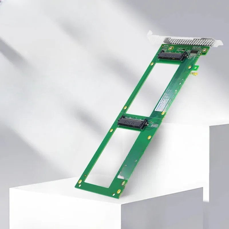 

Parts for Linkreal 2-port 4-port U.2 adapter card PCIe to SFF8639 expansion card U.2SSD solid state drive