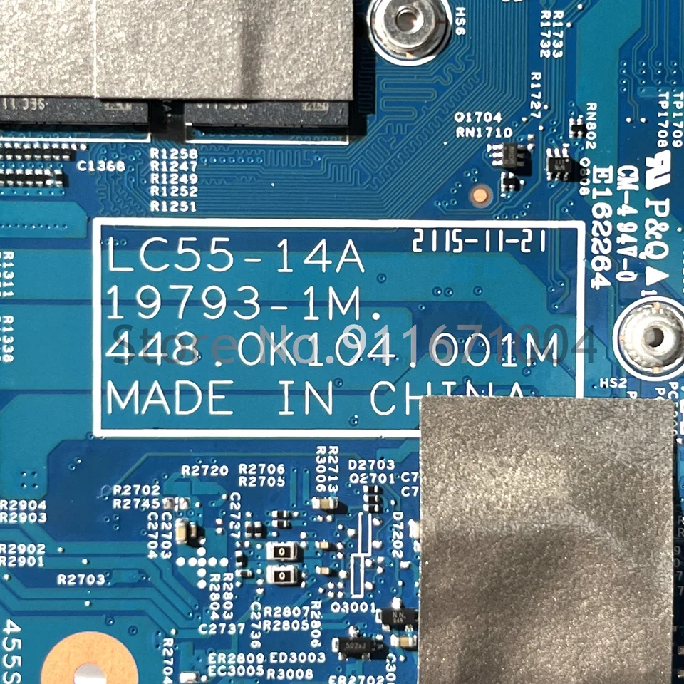 For Lenovo Ideapad Flex 5-14ARE05 laptop motherboard With R3 R5 R7