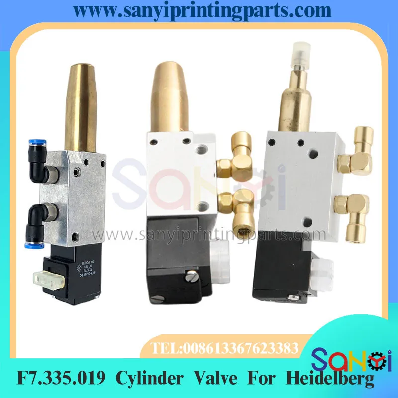 

1 Piece Best Quality F7.335.019/01 Cylinder Valve Unit D8 H20 AVLM-8-20-SA For Heidelberg XL105 XL106 Printing Machine Parts