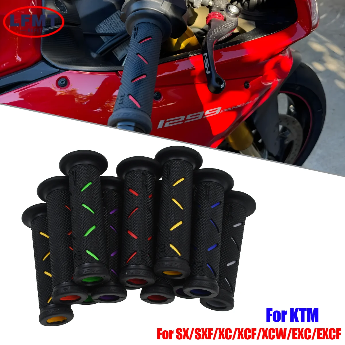 Universal Motorcycle Handlebar Grips 22MM FOR Yamaha MT-07 MT-09 MT-10 MT-03 MT-25 MT 07 09 03 25 Tracer700 XSR700 YZF R7 R25