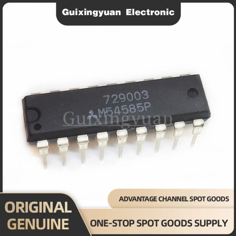 

[1PCS]100% New M54585P DIP18 Chip
