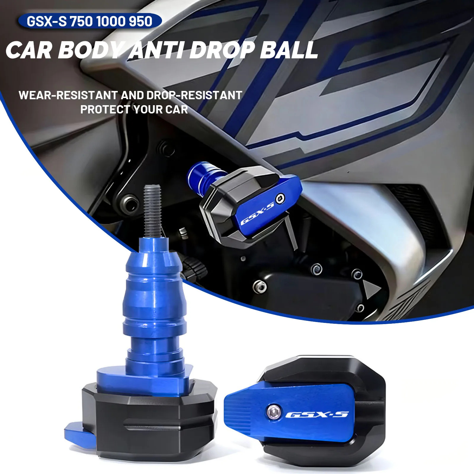 

Защита от падений для мотоциклов SUZUKI GSX-S 750 1000 950 GSXS GSXS750 GSXS1000/GT, защита обтекателя, слайдер рамы, защита от ударов, GSX-S750