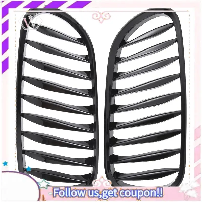 

A76T-E85 Grille, Front Replacement Kidney Grill For BMW Z Series Z4/E85 2003-2008(Gloss Black)