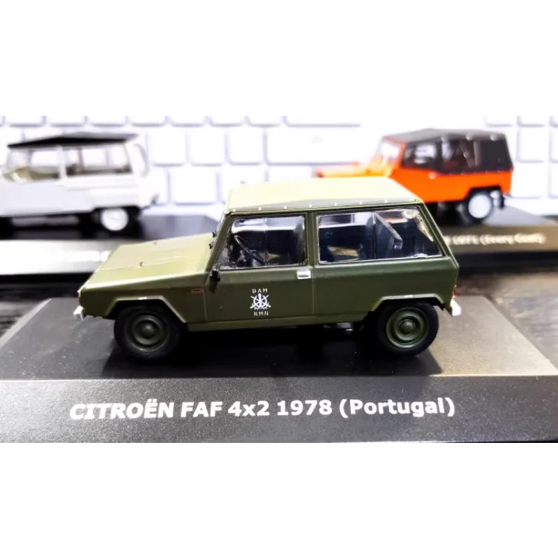 Diecast ixo 1/43 escala citroen faf 4x2 1978 português off-road jeep liga modelo de carro brinquedo colecionável presente lembrança exibição