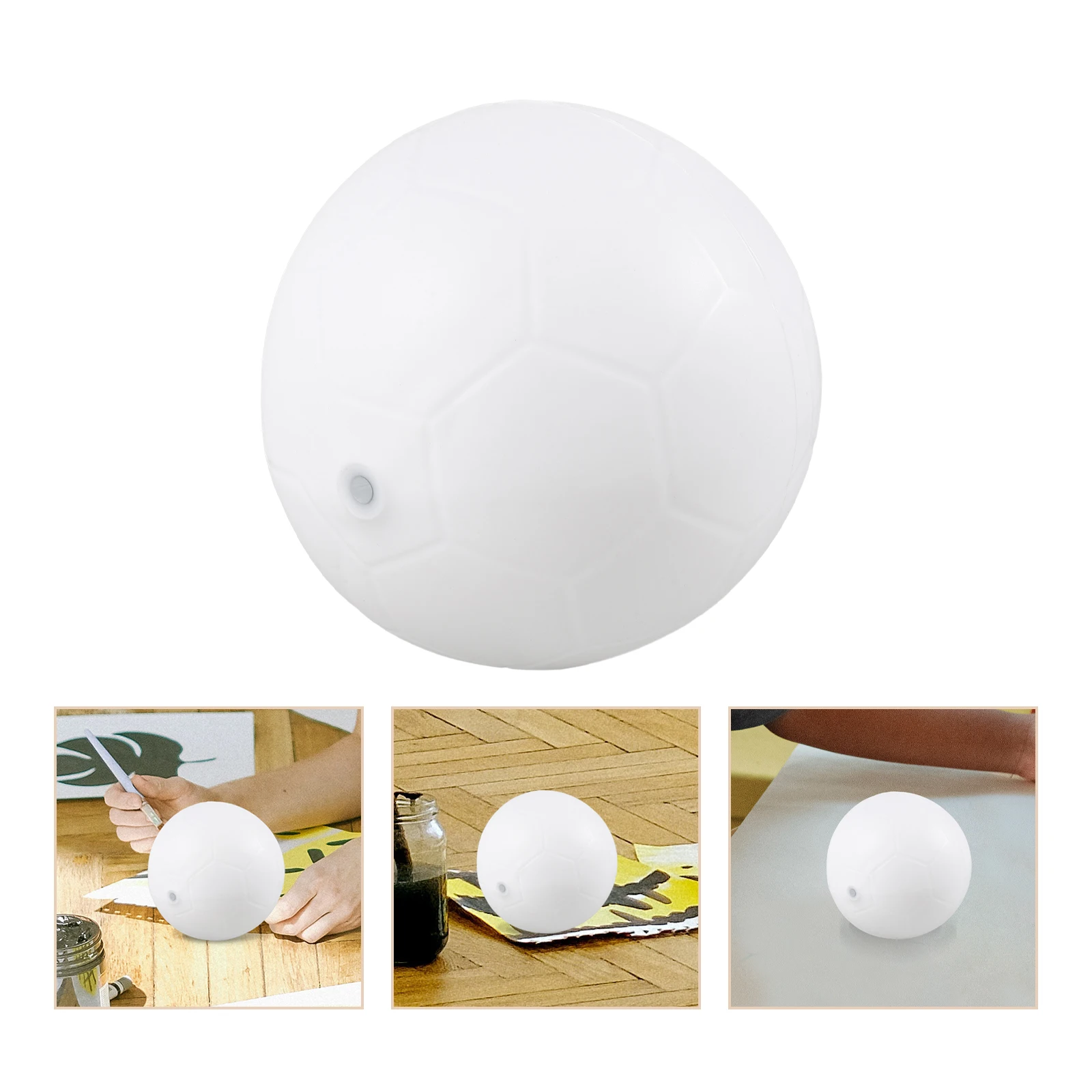 Blank Doodle Football Large Inflatable Soccer Balls for Kids Diy Birthing Bouncy Mini