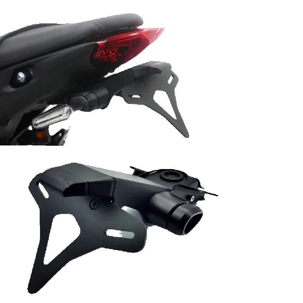 

mt-09 License Plate Holder Motorcycle Tail Tidy For Yamaha MT-09 MT-09SP 2021-2023 adjustable Short number plate holder