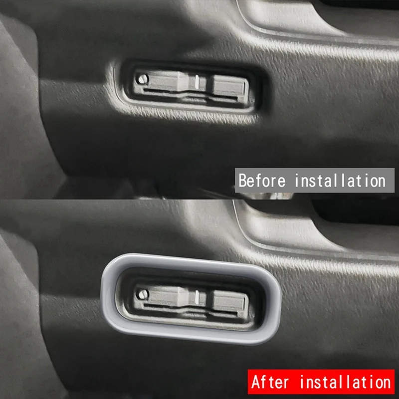 RHD Car Multifunction Button Trim Cover Stickers For Honda Freed Air Crosstar 2024 ETC Trim Frame image 6