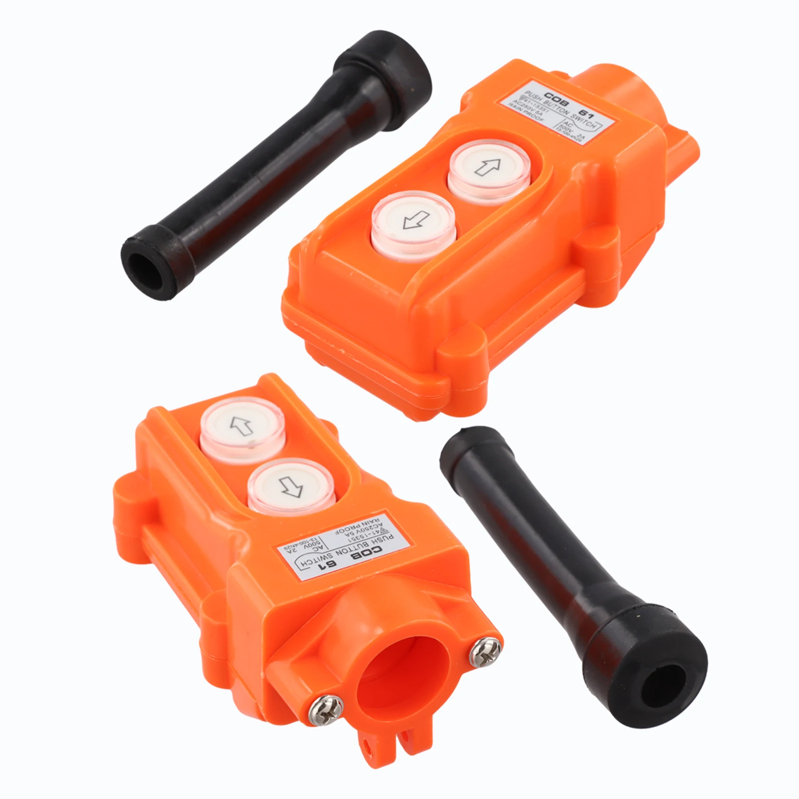 2 طريقة رافعة تحكم أزرار الصناعية مفتاح بالتحكم عن بعد أبعاد 12X6.5X5 سم غير نافذ للمطر رافعة التبديل الحمولة 500 فولت 2A