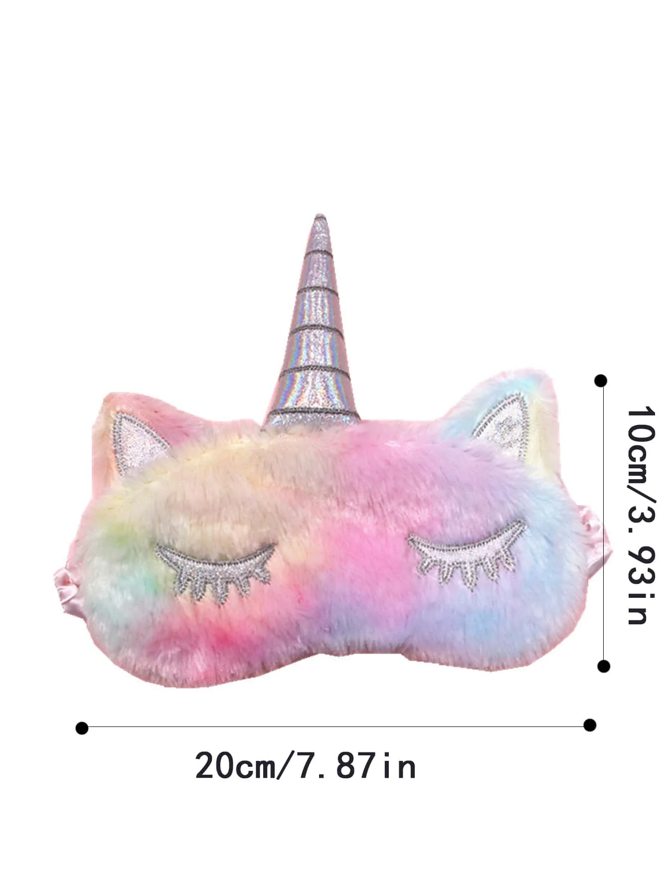 Cartoon Unicorn Silk Eye Mask Variety Sleep Mask Eye Mask Relaxing Mask Plush Eye Mask Travel Home Party Gifts