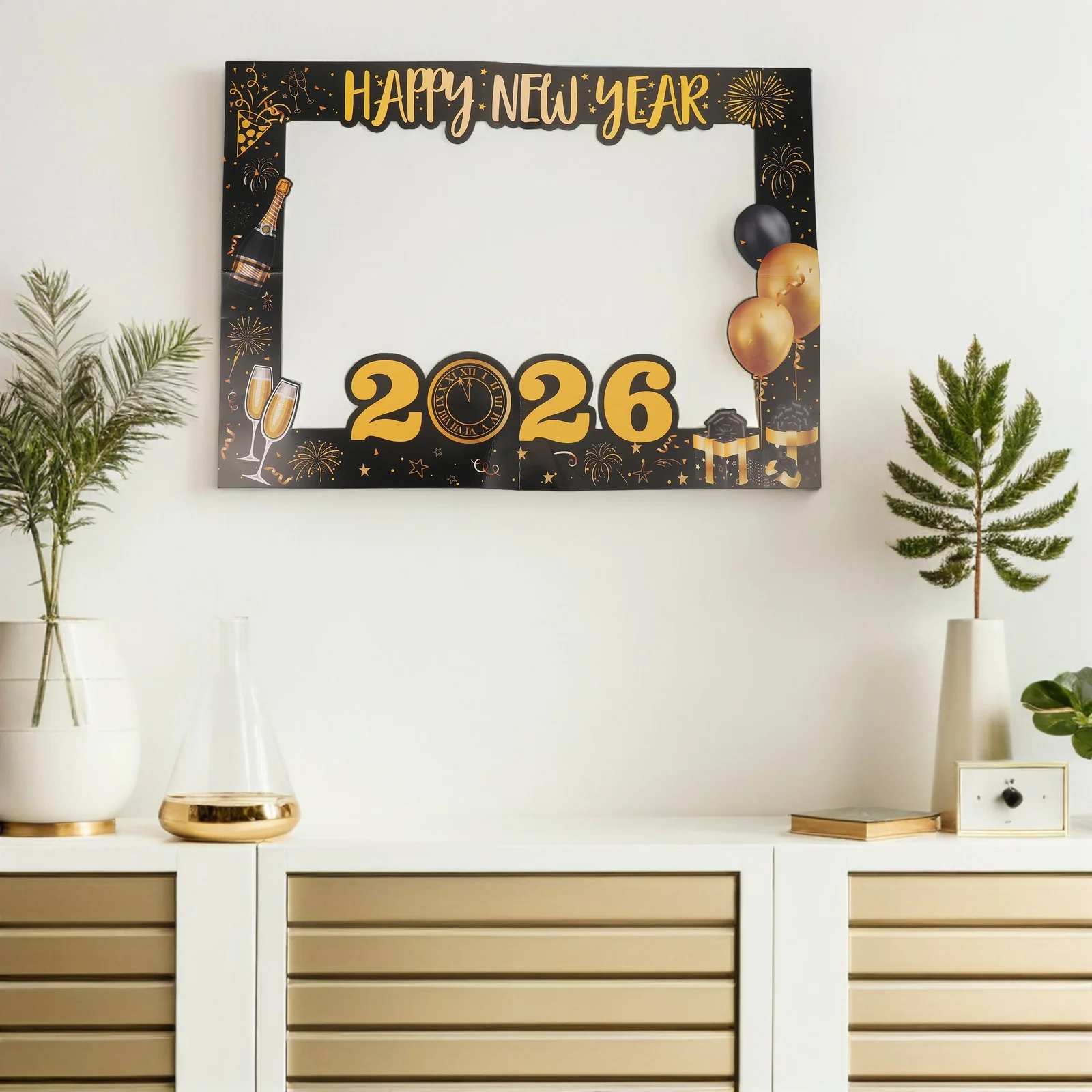 

Countdown Party Props 2026 DIY Photo Booth Frame Picture Frames Celebration Event Decor