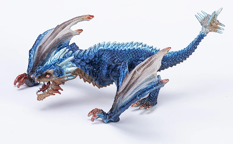 Original wilde Gold Magie Drachen Modell Tier Mythologie Tier simuliert Monster Action figur Warcraft Kinder Sammlung Spielzeug Geschenk – Detail 11