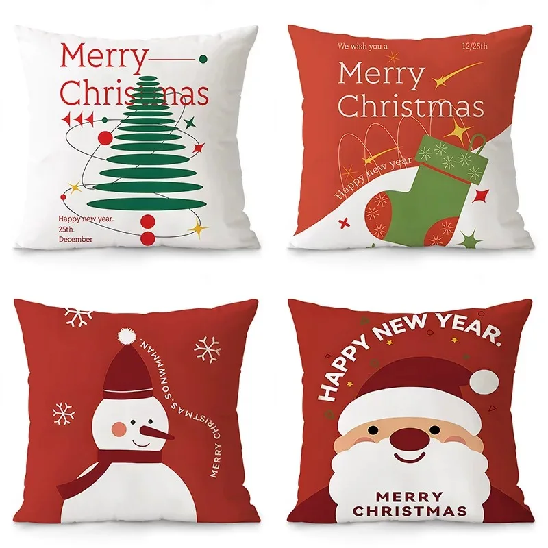 DlY Photo Print Cushions For Pet Dog Cat Sofa Christmas Decorations Photos Office Nap Cushions Christmas cushions