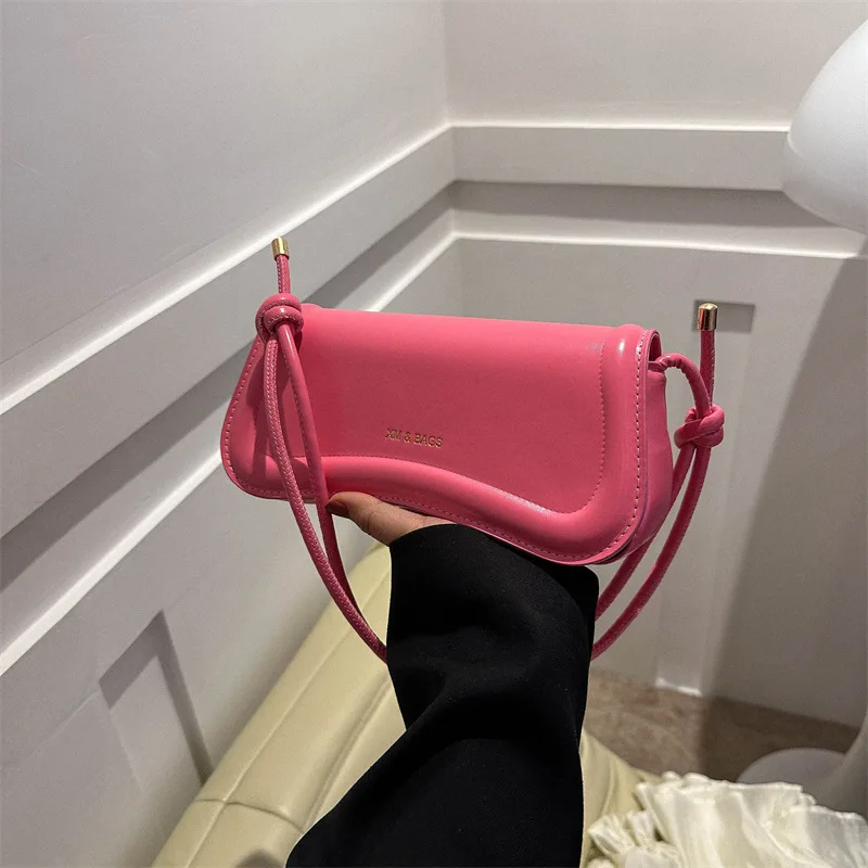 New Fashion  Female Handlebags PurseWomens PU Bags Leisure Armpit Bag Shopping Shoulder Tote Underarm Handbag Popular  Hand Bags