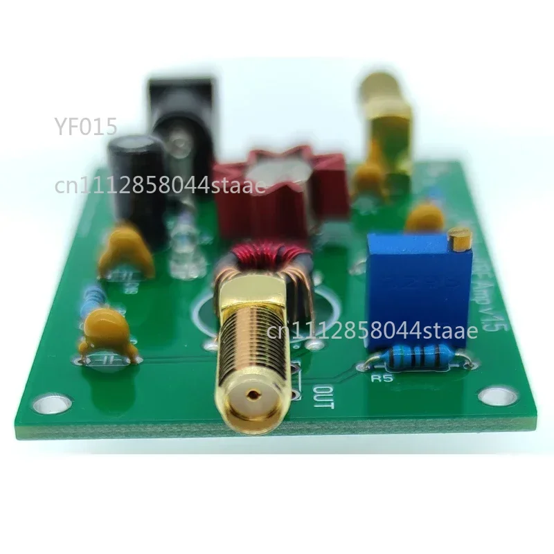 1MHz-500MHz Wideband RF Signal Amplifier Board Universal RF AMP Module DC 12V For Signal Test Equipment