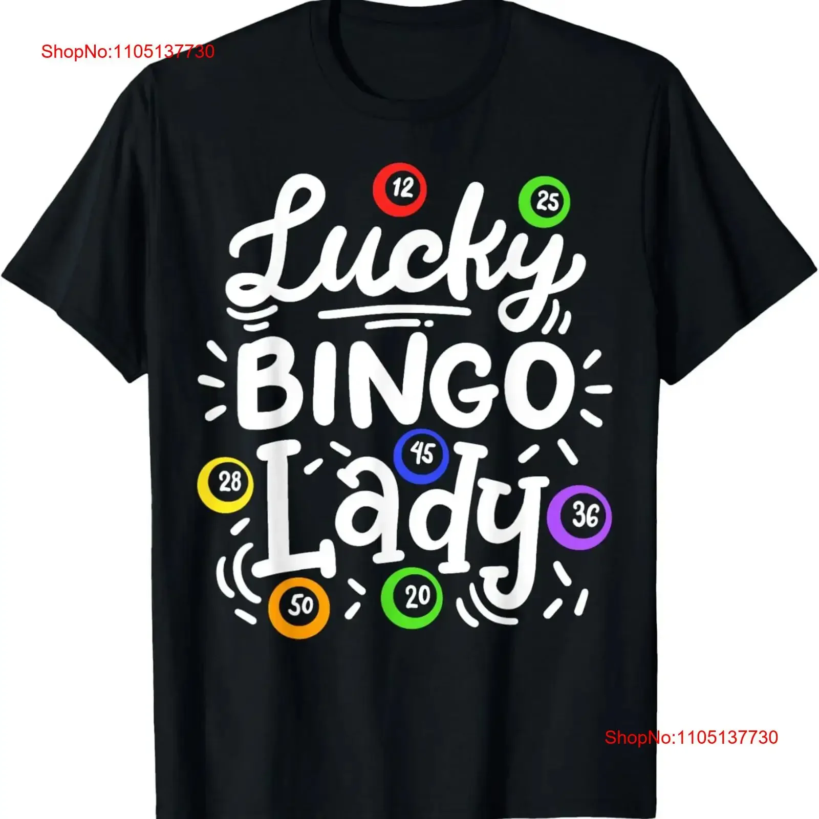 

Футболка Bingo Lucky Lady, винтажная, слегка стильная, повседневная, унисекс, удобная, растянутая, универсальная, с графическим рисунком