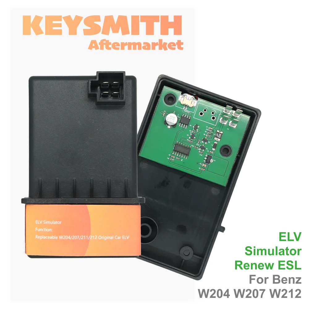 

Эмулятор KEYSMITH ESL/ELV для замены замка рулевого управления Mercedes-Benz W204 W207 W212, замена OEM-замка рулевого управления при отказе оригинального замка.