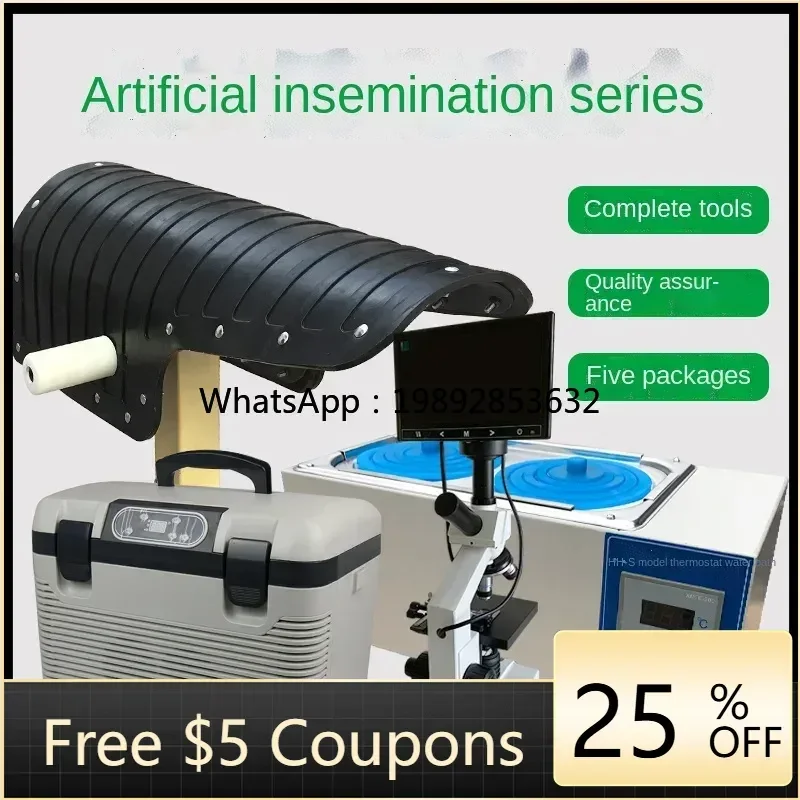 Pig Artificial Insemination Gloves Long-Lasting Dilution Powder Boar Sperm Collecting Equipment
