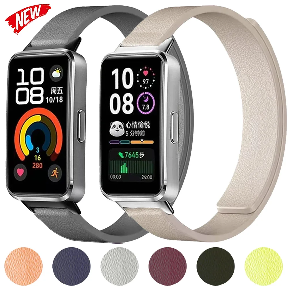 

Силиконовый ремешок-петля для Huawei Band 10 9 8, сменный магнитный браслет-браслет для Huawei Band 10 9 8, спортивный ремешок для часов Correa