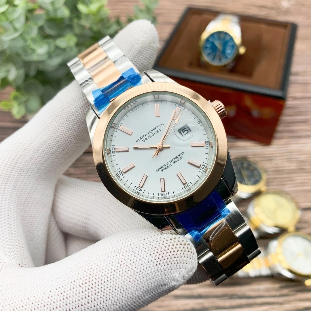 Luxury Designer Brand Watch Men High End Quartz Movement Status Symbol Wristwatch for Successful Businessmen to Enhance Prestige