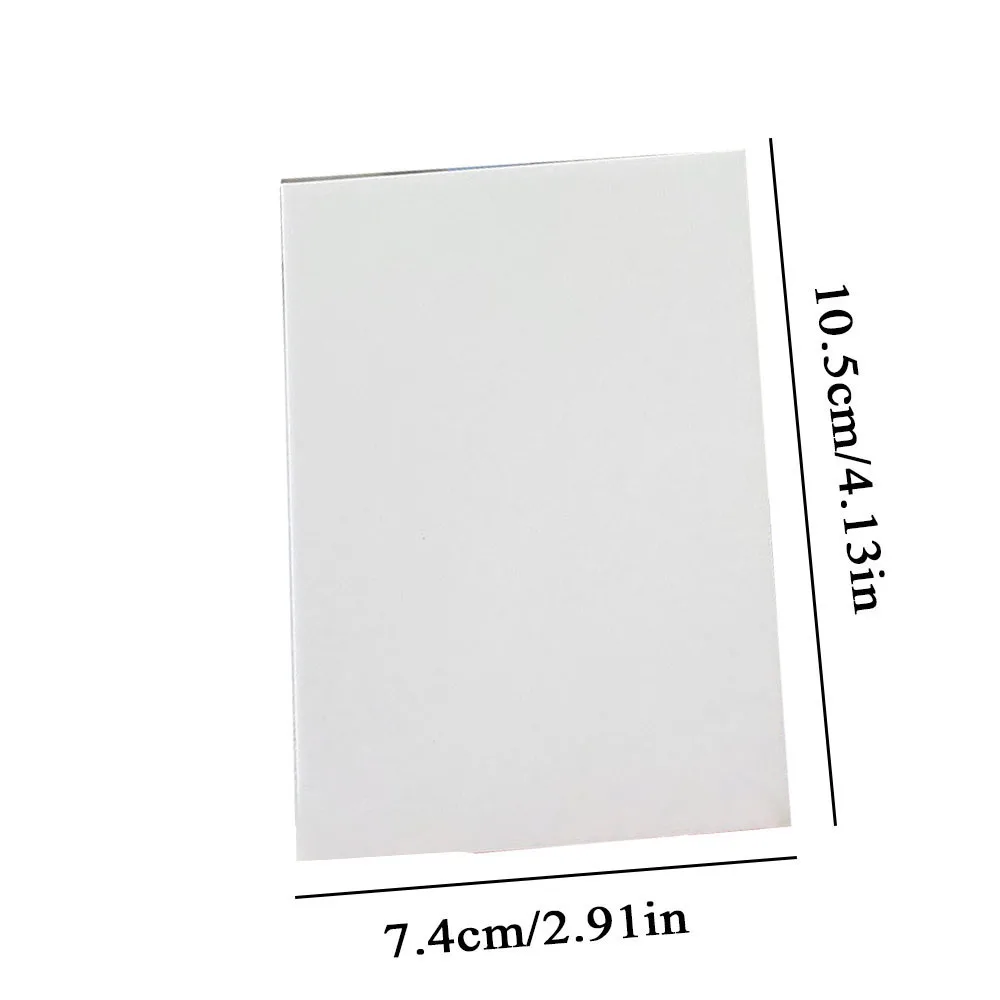 10pcs New Small Card Protective White Cardboard Handmake Card Thicked Paper Anti-bending Double Sided Thick Making Craft Paper