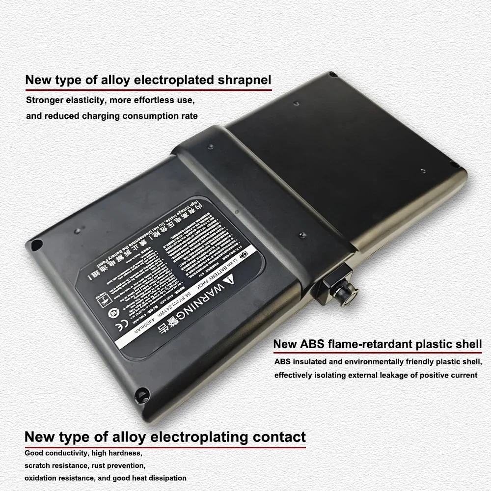 54V-63V Battery Pack 4400mAh Ninebot Mini Segway Self Balancing Electric Vehicle BMS Connection Application