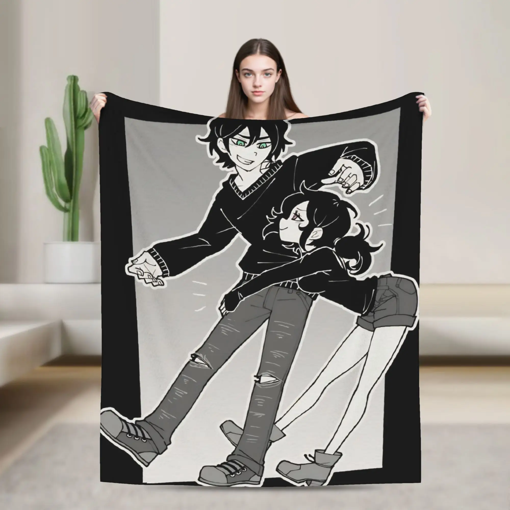 

Одеяло «Трана Энди и Лейли», качественное супер теплое одеяло, зимнее детское уличное забавное покрывало