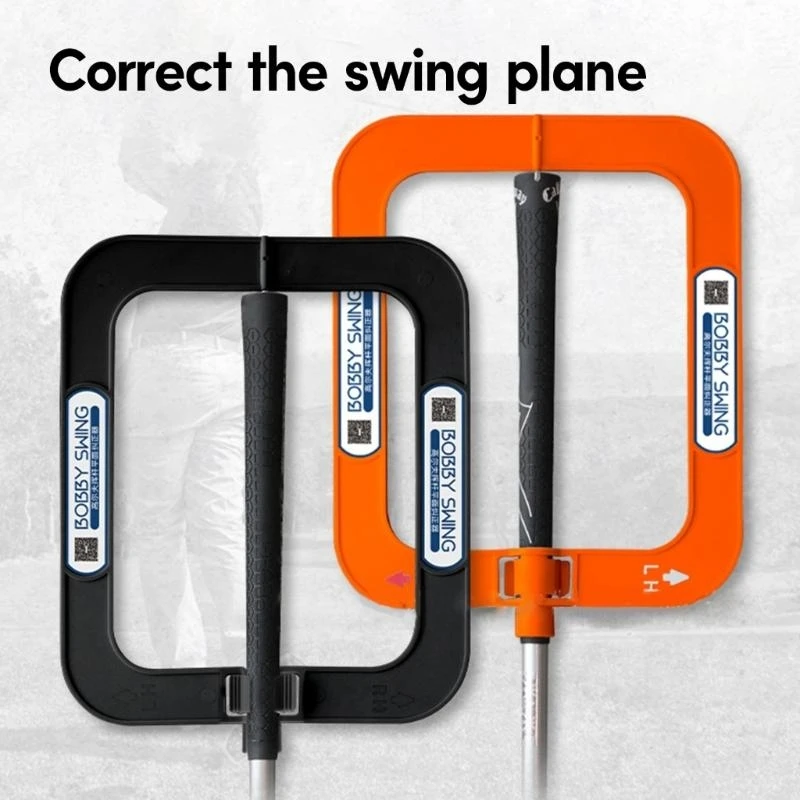 Portable Golf Swing Golf Swing Plane Corrector Auxiliary Training Tools Golf Accessories for Beginners