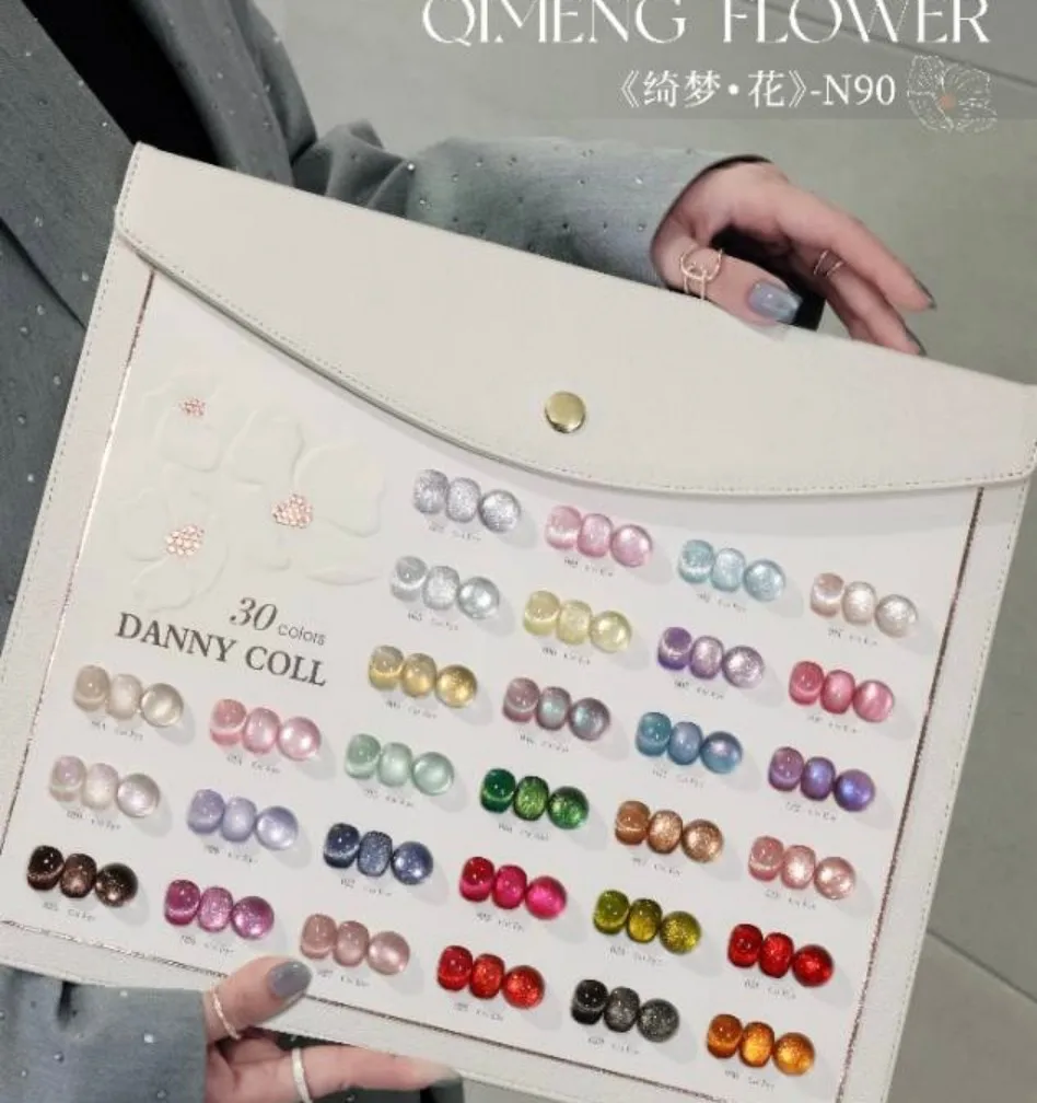 DANNY COLL haute qualité 30 couleurs multicolore Gel pour ongles ensemble Salon de manucure 2025 nouveau HEMA-Free TPO-Free Non toxique Kit de Gel UV en gros