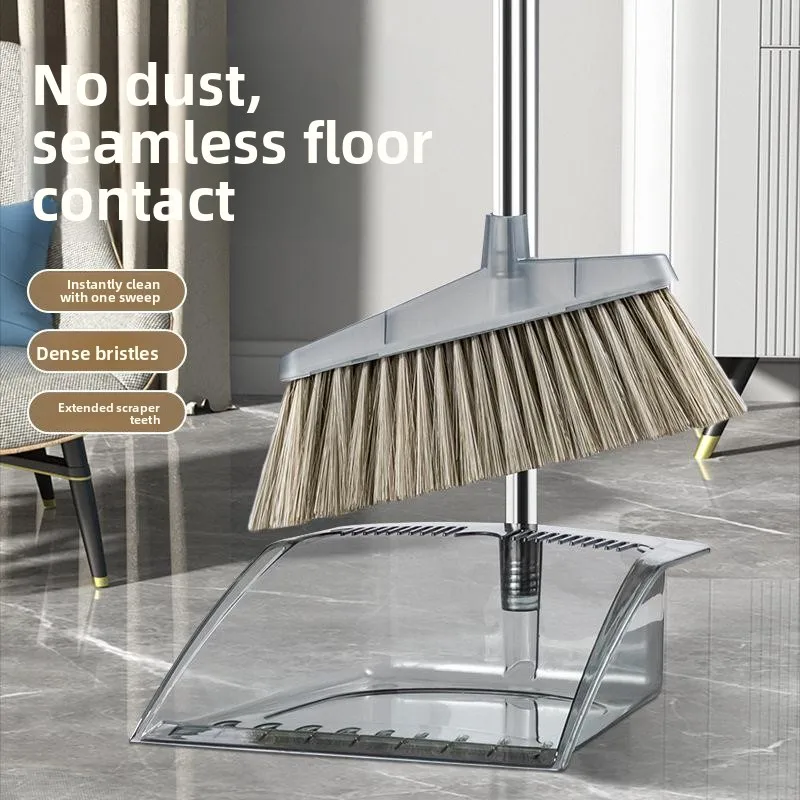 internet-famous-broom-and-dustpan-set-household-magic-broom-handle-living-room-floor-cleaning-high-aesthetic-value-plastic