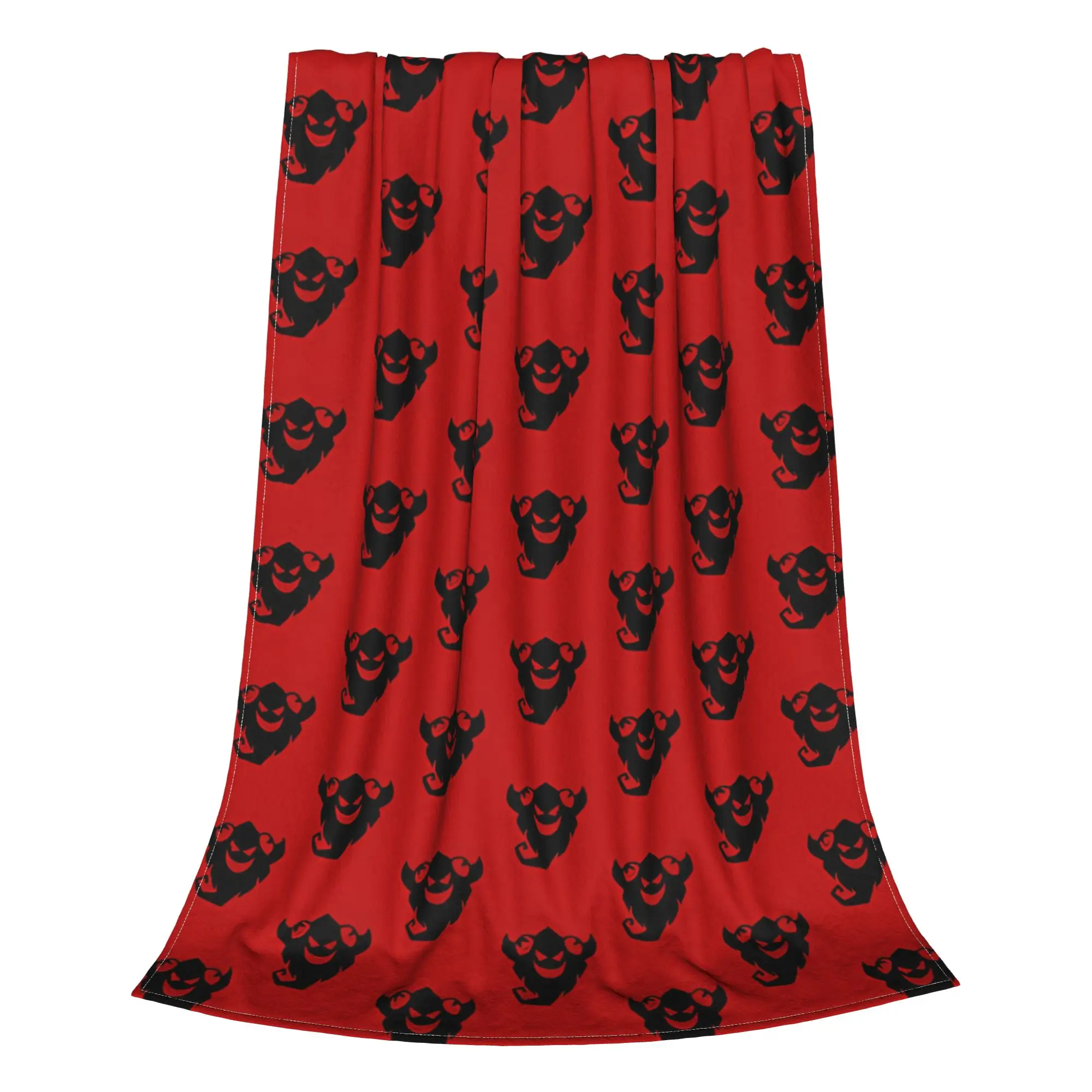 1PC Top Hat Demon Villain Cartoon  Villainous Home Room Decorations Winter Blankets For Adults Bedding Home Interior Sofa Knee