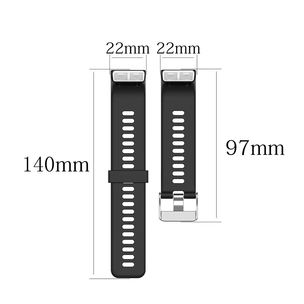 Silicone Strap For Garmin Forerunner 30 35 Smartwatch Replaceable Sport Watchband Bracelet For ForeAthlete 35J Wrist Band Belt