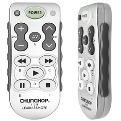 Universal 11-Button lR Learning RemoteControl for TV/Sat/DVD/CBL/CD/DVB-TCopy Function chunghop L102EController