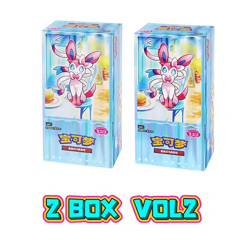 In Stock GEM Pack Original Vol.1&amp;2 Pokemon Cards in Chinese Scarlet and Violet Trading PTCG Bag Box NO Cbb1C Card Surprised Gift