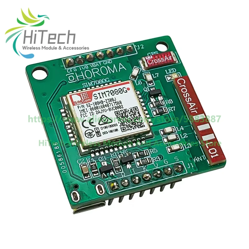 SIMCOM SIM7080G Core Board With GPS Patch Antenna Multi-Band CAT-M NB-IoT Dual Mode Module compatible with SIM868