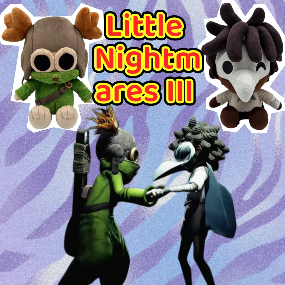 

New In Stock Little Nightmares III 3 Plush Doll Cute Anime Peripherals Toy Birthday Christmas Gift
