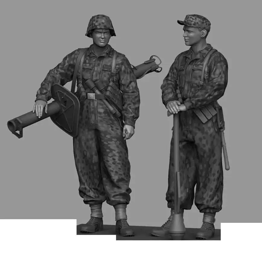 1/35  Resin Model Figure GK， Unassembled and unpainted kit