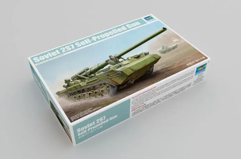 

Trumpeter 05593 1/35 советский самоходный пистолет 2S7 в сборе, комплект пластиковой модели