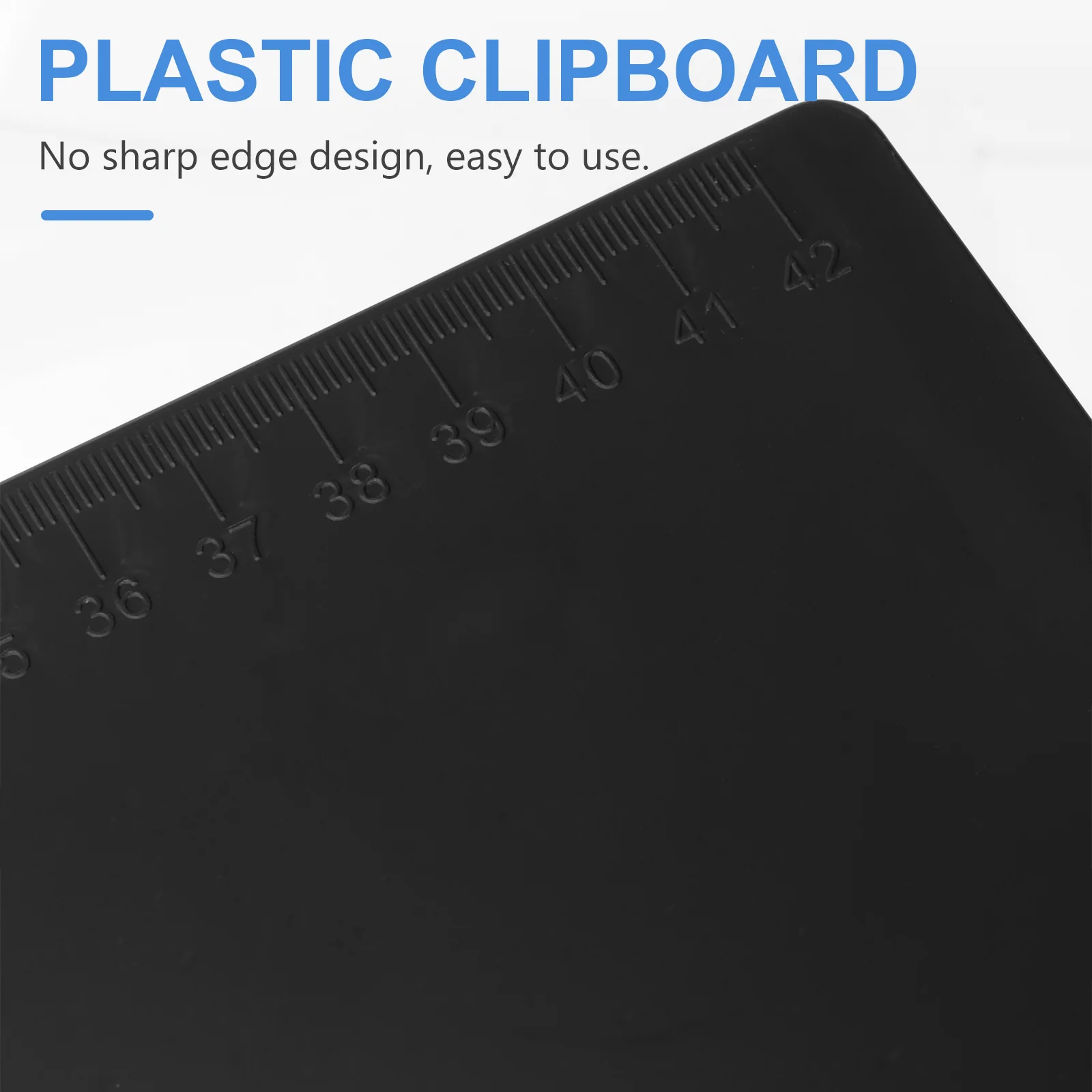 Clipboard, 1 Pc Black Clipboard A3 Storage Clipboard Clipboard with Metal Clip Drawing Clipboard for School Office Home Use