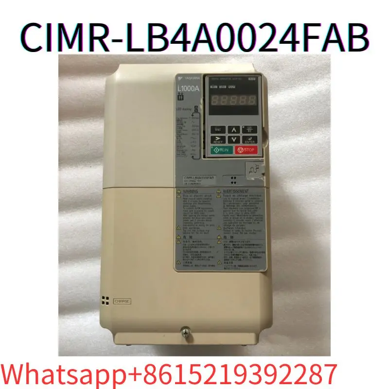 

second-hand 15KW frequency converter CIMR-EB4W0031FBA tested ok