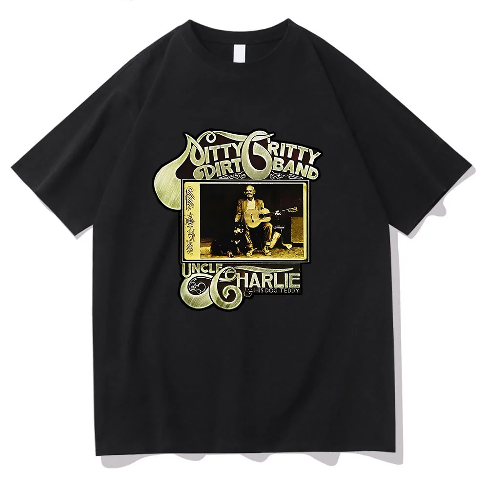 

Cotton High Quality Women Tees The Farewell Tour 2024 Tee-shirt Country Rock Band Nitty Gritty Dirt T-shirt Graphic Clothes Tops