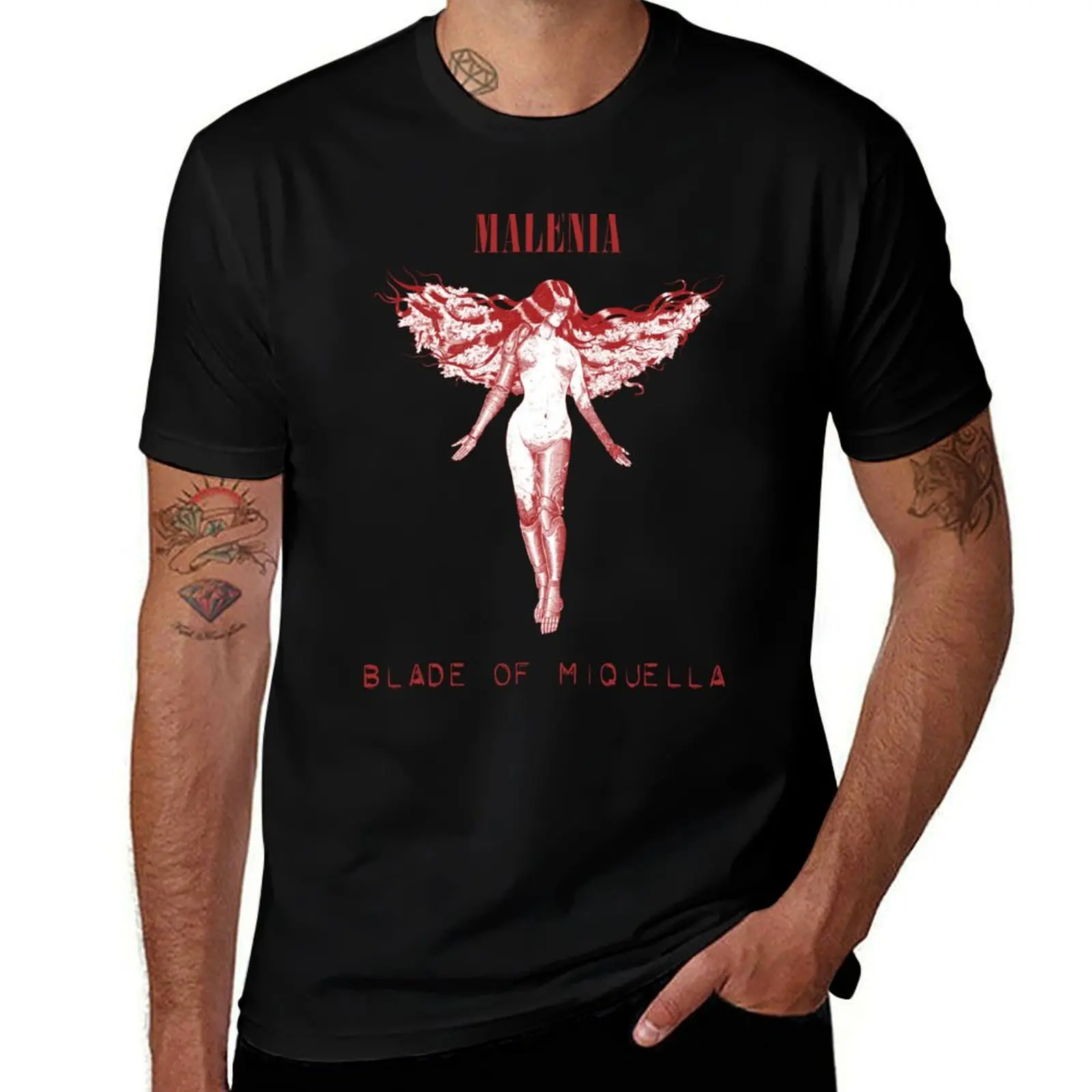 Blade of Miquella T-Shirt Streetwear Print Tee Shirt T-Shirt