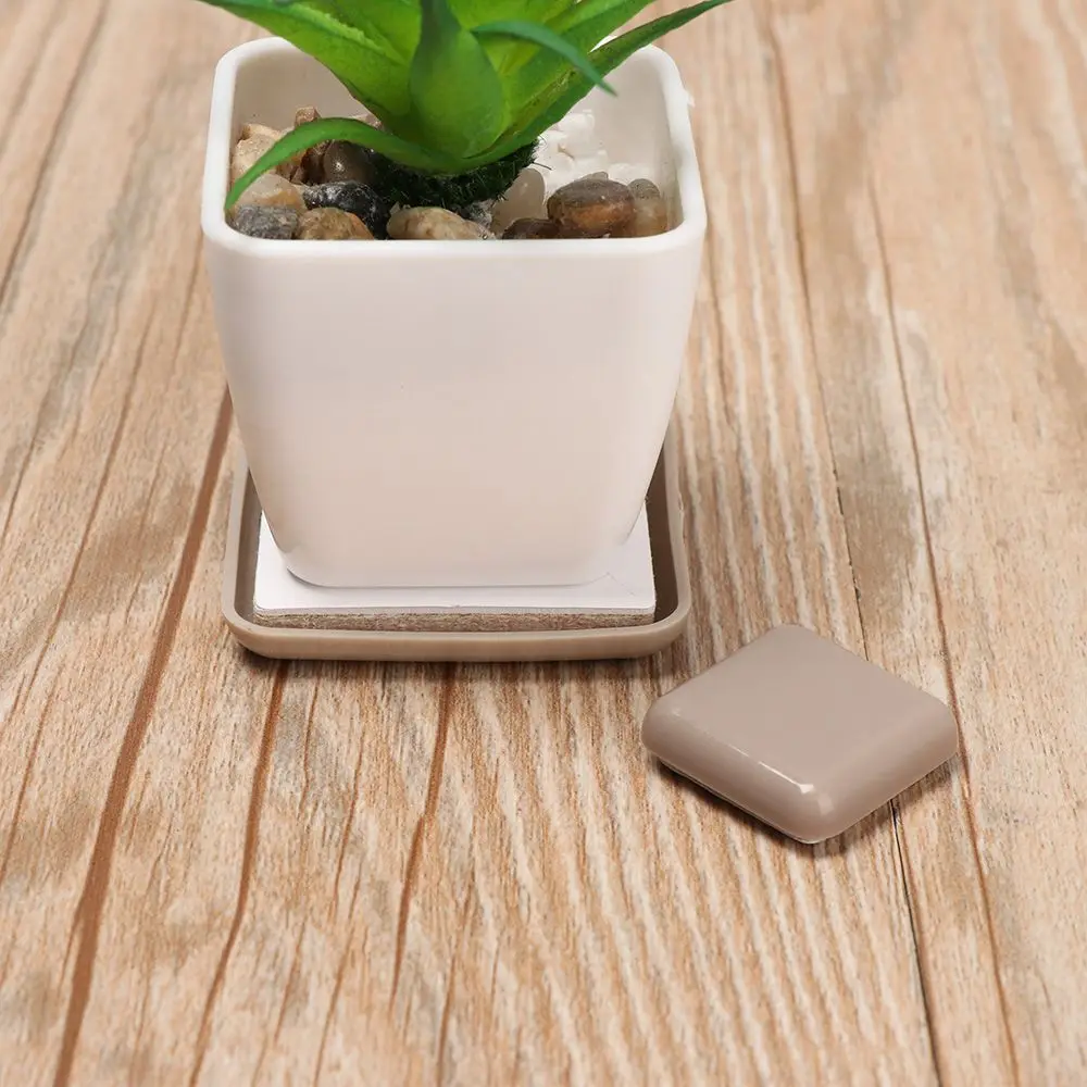 Thickening Easy Move Self-Adhesive Bumper Chair Fittings Floor Protector Anti Noisy Furniture Leg Slider Pads Slip Mat