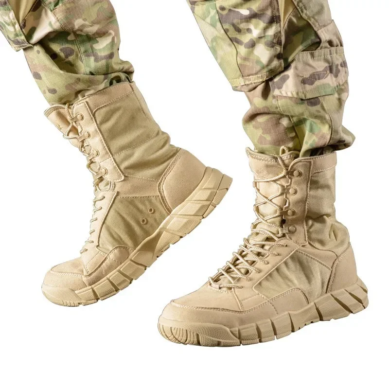 TB Ultra Light 2023 Men Desert Tactical Hunting Boots Mens Work Safety Shoes Boot Zapatos Hiking Boots Motorcycle Sneakers