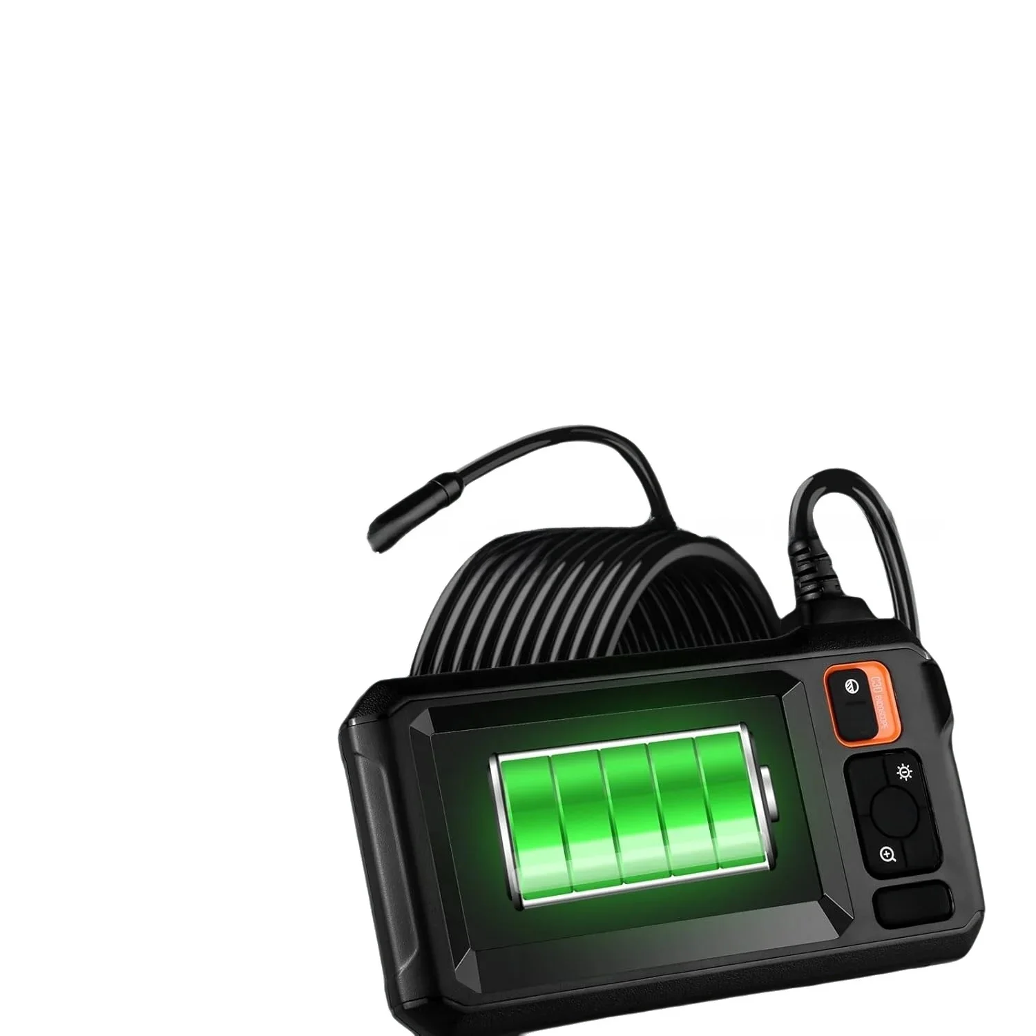 

Эндоскопическая камера с одним объективом и 1080P 8 мм 4,3-дюймовым IPS-экраном IP67 Водонепроницаемый бороскоп для осмотра автомобильных труб