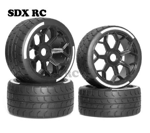 

4pcs 53/107 42/100 Tire Tyre 17mm Wheel Hex for Arrma 1/7 Felony FSR Model GT FS RC Car Upgrade Parts Accessories