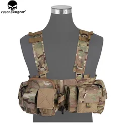 EMERSONGEAR UW Gen V Split Front Chest Rig Body Armor Airsoft Paintball Combat Molle Vest Tactical Chest Rig Multi-camo EM7451