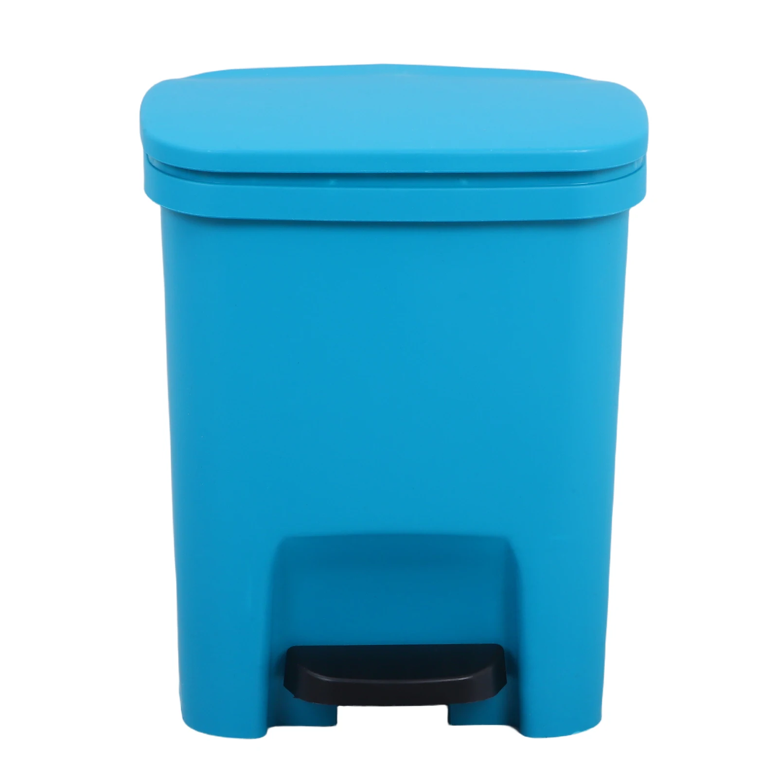 

Modern 10L Step-On Trash Kitchen Bin Plastic Foot Pedal Dustbin With Lid Odor-Free Easy Clean For Home Office Bedroom Living