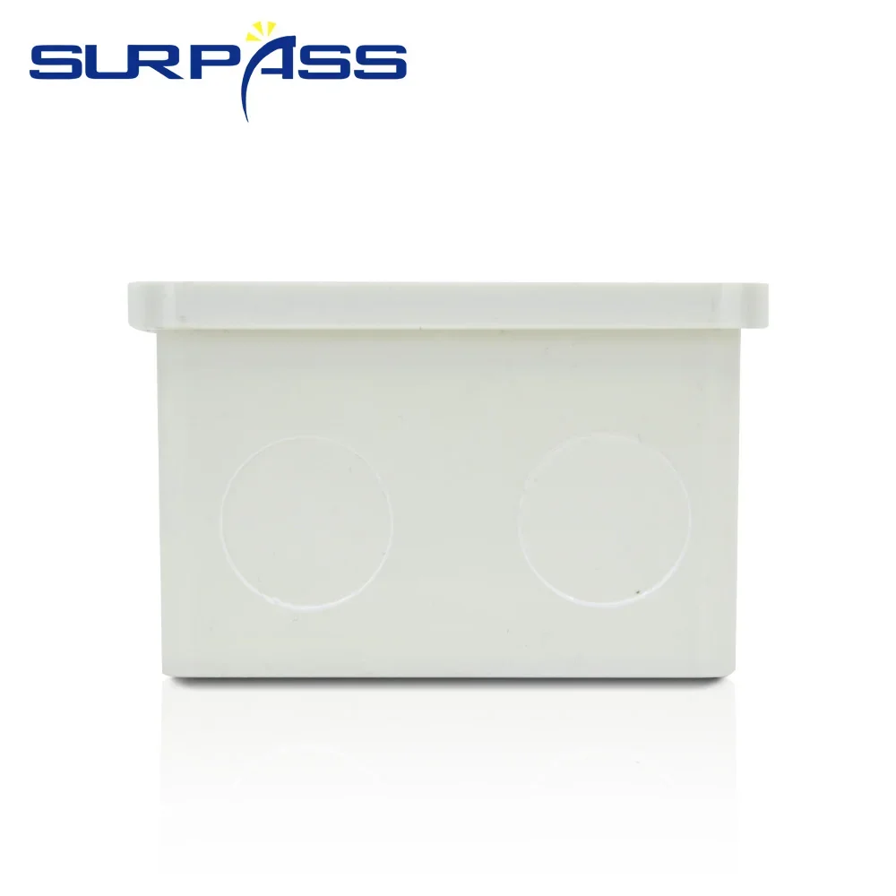 調整可能な内部取り付けボックス,86x80mm x 50mm (86mm) 設置型スイッチおよび壁アンプ用ミュージックパネルワイヤー