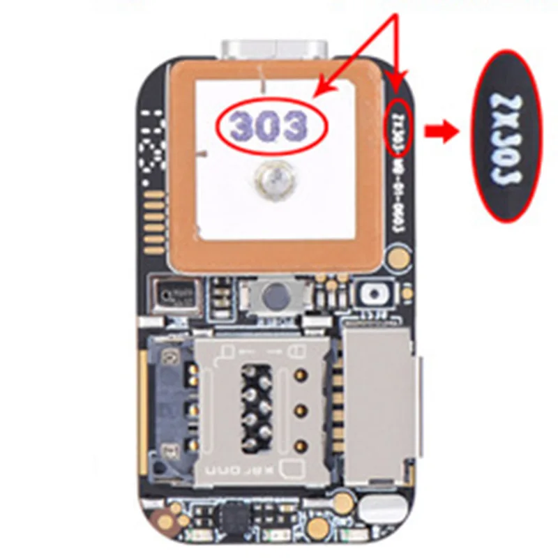 Super Mini Size GPS Tracker GSM AGPS Wifi LBS Locator Free Web APP Tracking Voice Recorder ZX303 PCBA Inside 87HE image 6