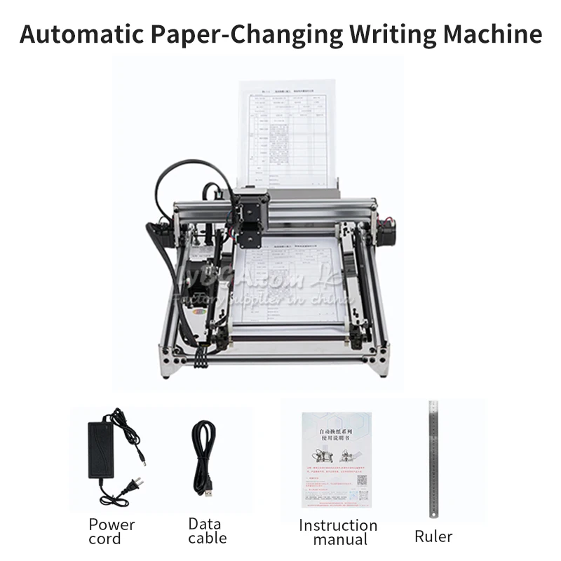 LY A4 Size Professional Assembled Auto Paper Feeding Drawbot Pen Writing Drawing Robot Machine Lettering Corexy Normal Version